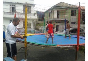 Ruas de Lazer leva atividades recreativas ao bairro da Ribeira nesta quarta-feira (27)